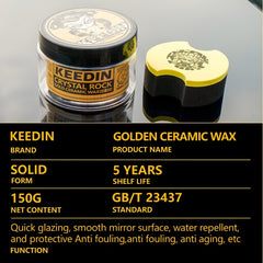 Car Protective Wax Scratch Resistant Water Resistant Bright Plated Crystal Wax