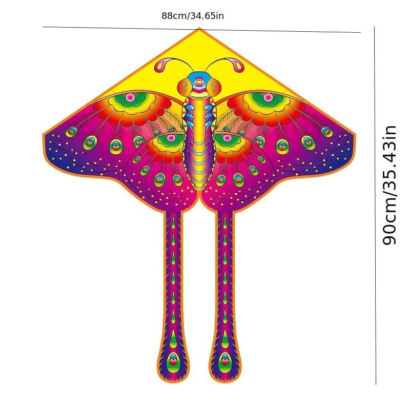 Butterfly Kite Cartoon Long Tail Dance Decoration Props
