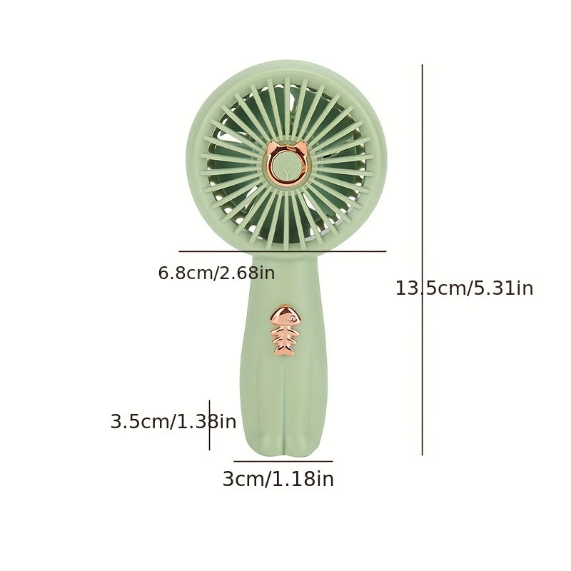 Mini Handheld USB Rechargeable Fan for Cooling