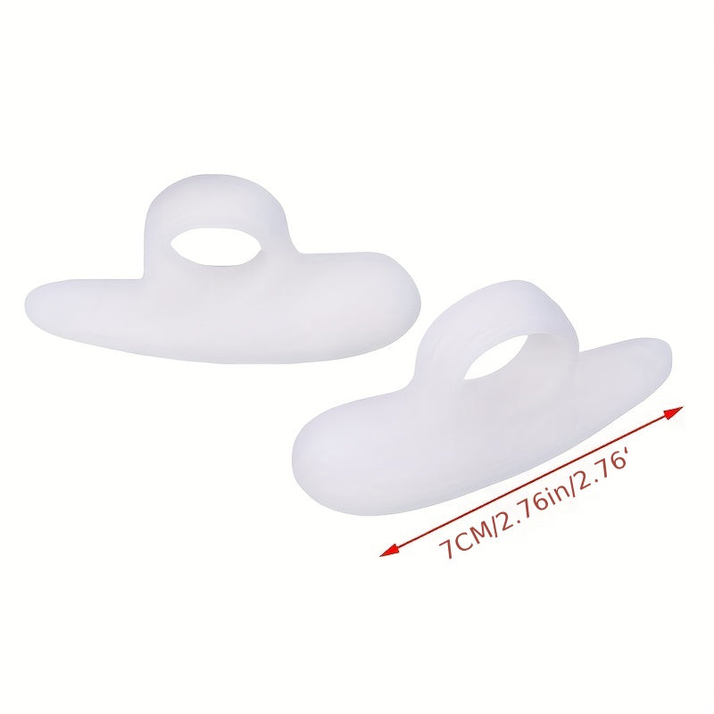 1 Pair Hammer Orthotic Pads Toe Silicone Protector Corrector Bunion