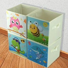 Cartoon Printing Storage Box for Kids Toys and Clothes