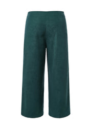 Women's Plus Solid Wide Leg Zipper Trousers