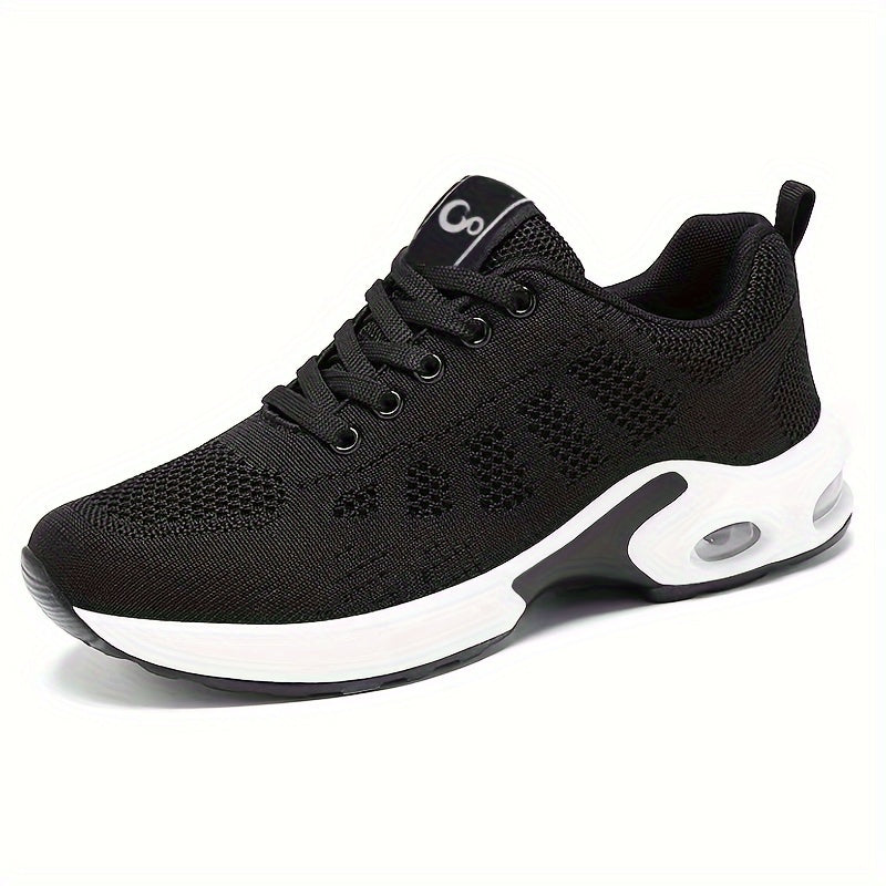 Ombre Air Cushion Shock Absorption Shoes Lightweight Mesh Breathable Sneakers