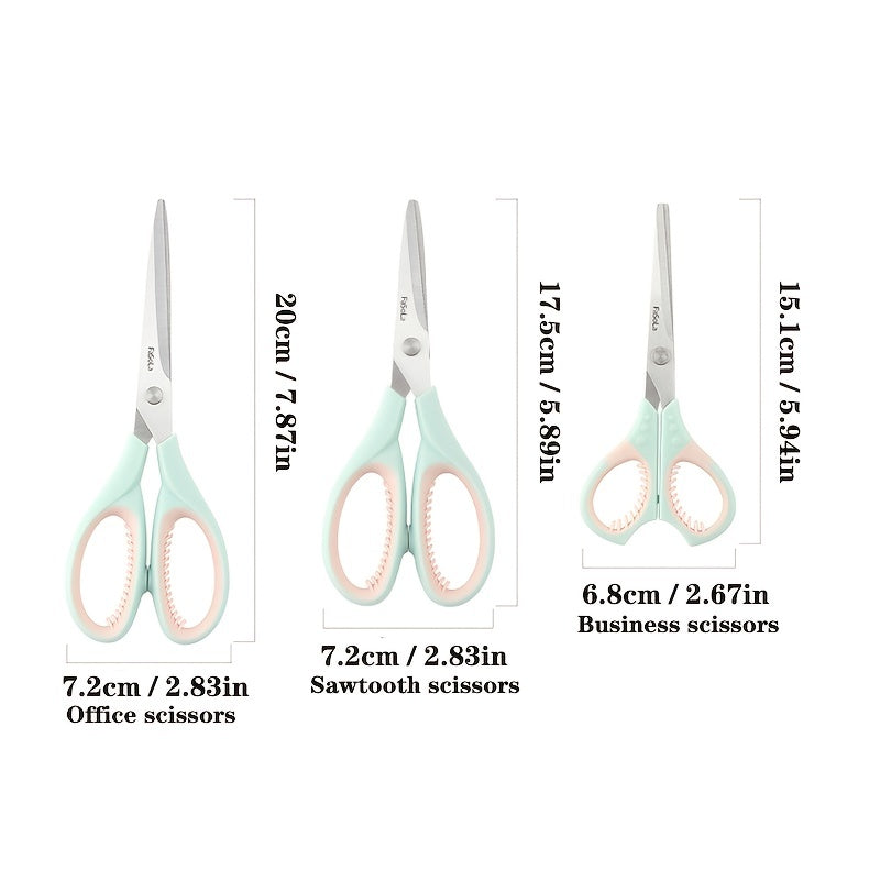 Household Stainless Steel Small Scissors Student Stationery Scissors