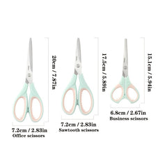 Household Stainless Steel Small Scissors Student Stationery Scissors