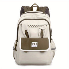 Kids Rabbit Ears Backpack Lightweight Casual Travel School Bag