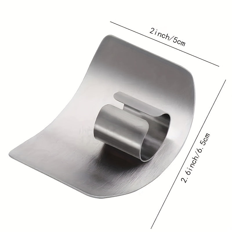 Stainless Steel Finger Guards for Cutting - Hand Protector to Avoid Injury