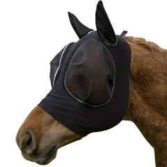 Horse Mask Anti Fly Worms Breathable Mesh Eye Cover