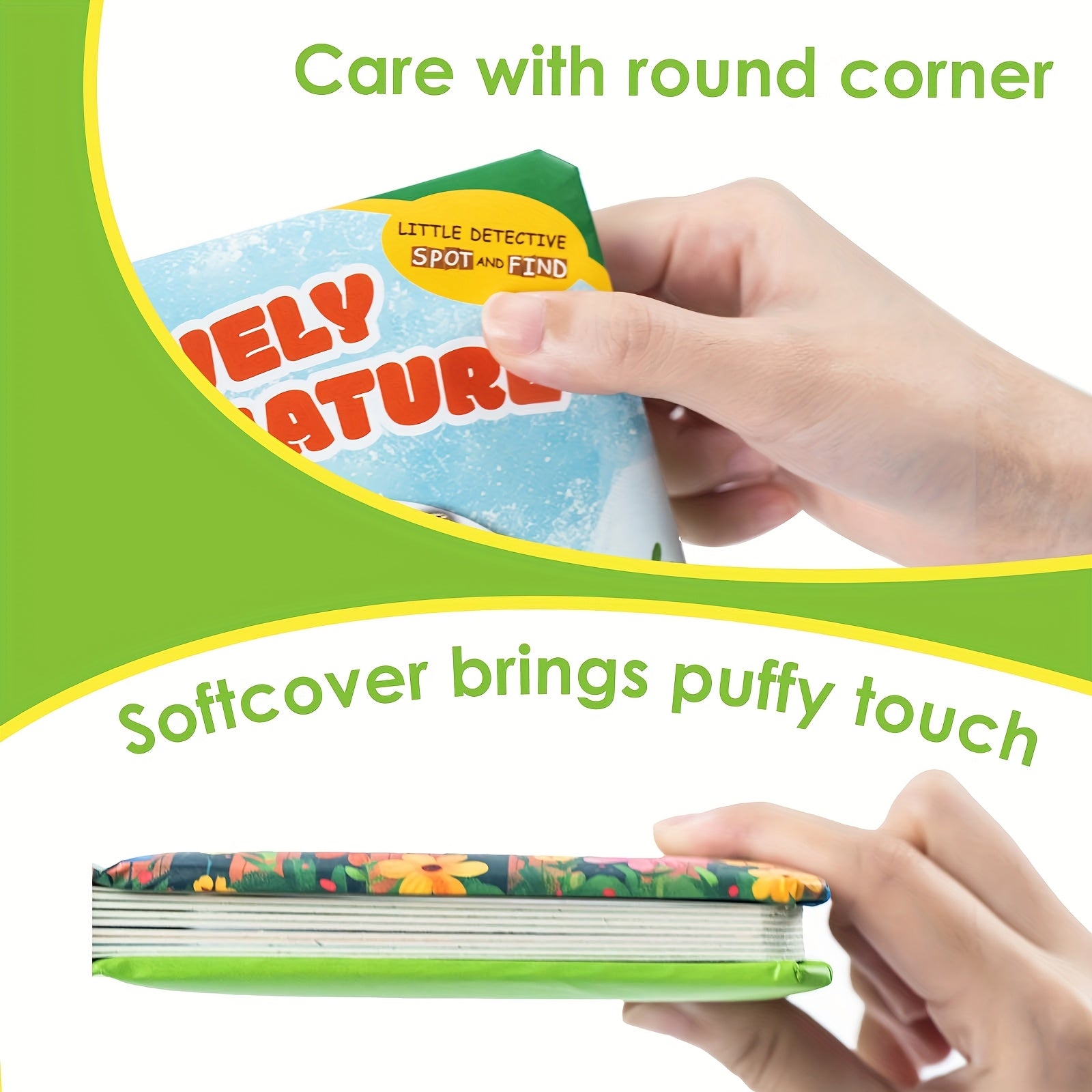 Interactive Flip Page Book for Youngsters Cognitive Ability Improvement