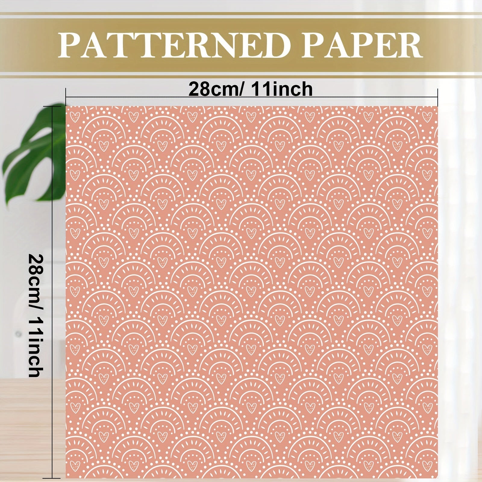 24pcs Boho Pattern DIY Paper Double-Sided Scrapbook Paper