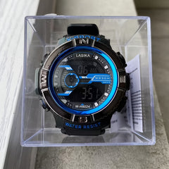 Boys' Waterproof Alarm Clock Watch for Ages 8-18