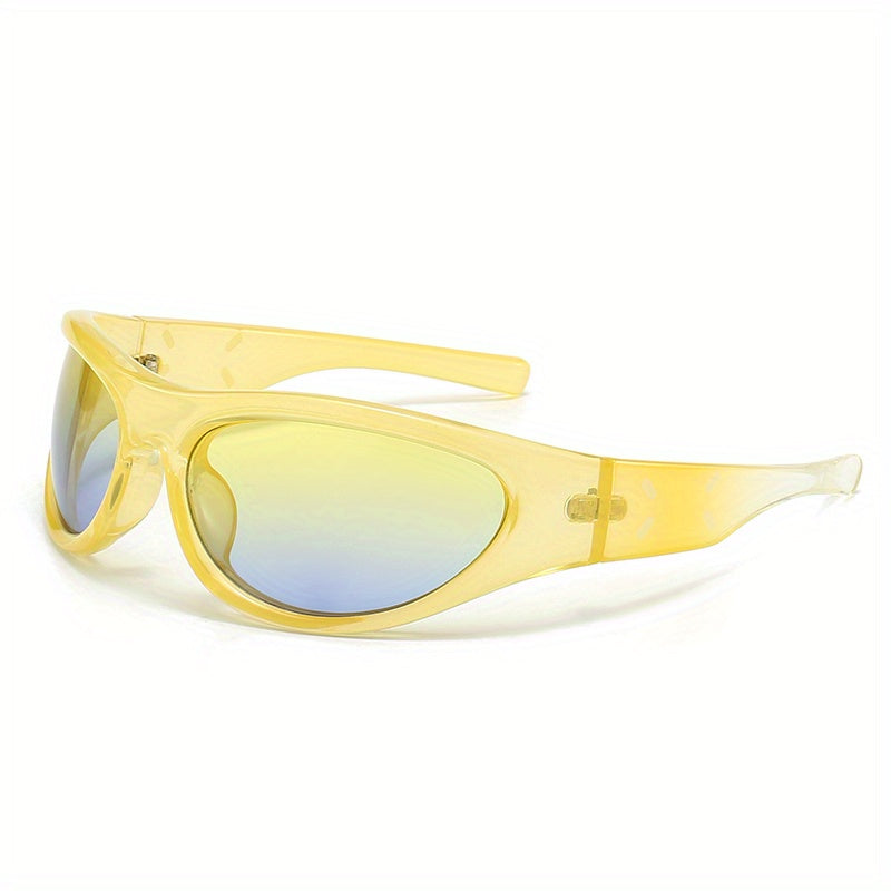 Y2K Wrap Around Sports Sunglasses UV400 Sun Shades