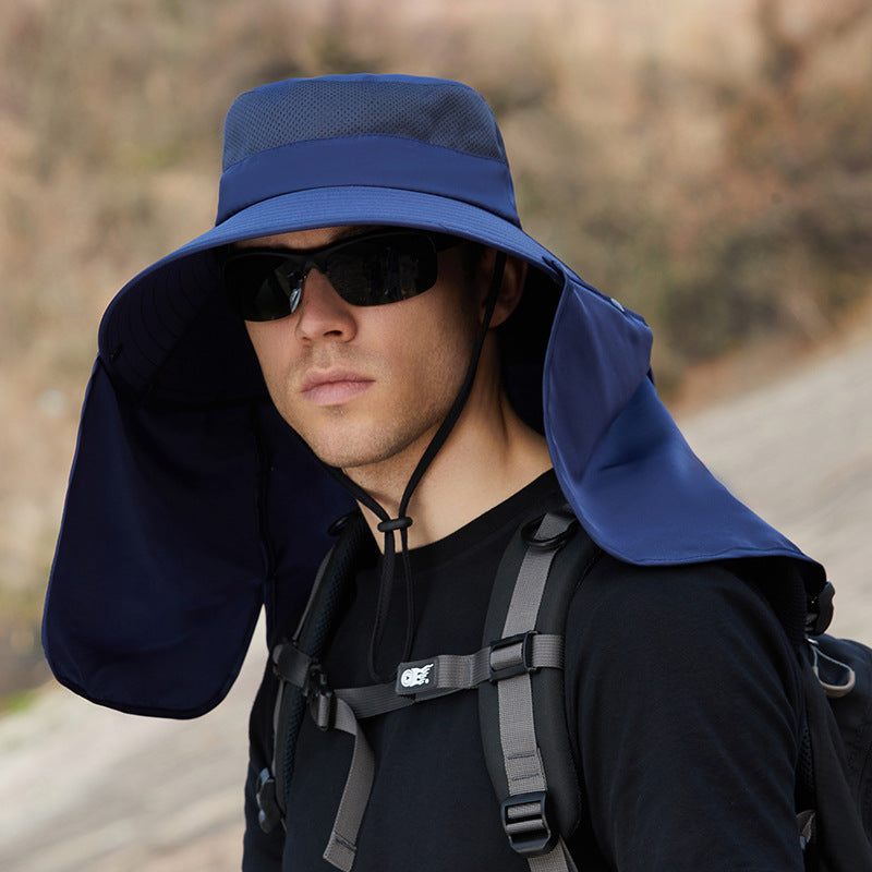 Foldable Fishing Camping Hat Windproof Sun Protective