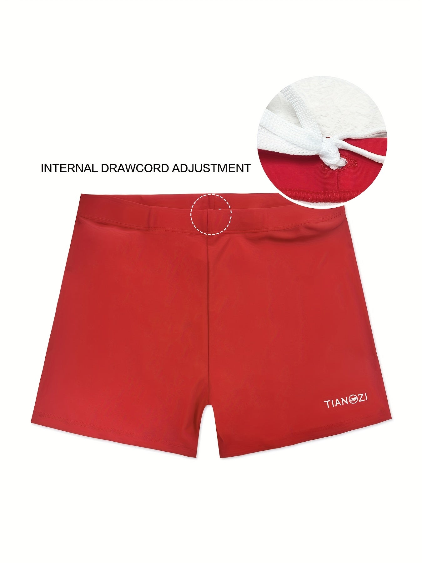 Quick Dry Men's Swim Trunks Stretchable Swim Shorts