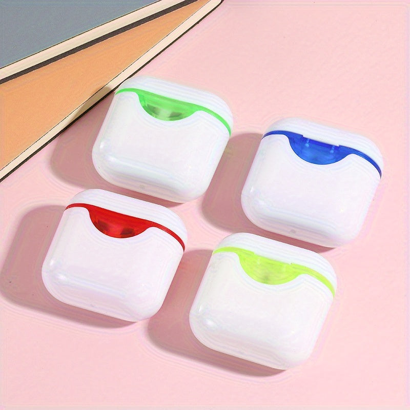 2pcs Dual Hole Pencil Sharpener Set with Large & Small Holes