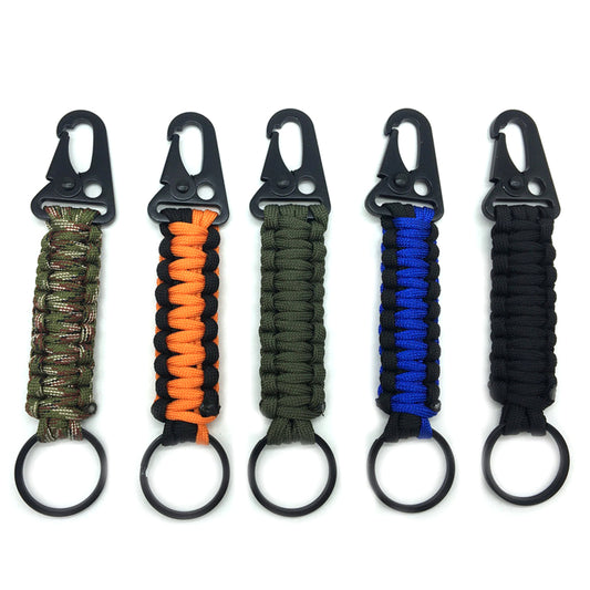 Outdoor Carabiner Hook Keychain for Fishing Camping