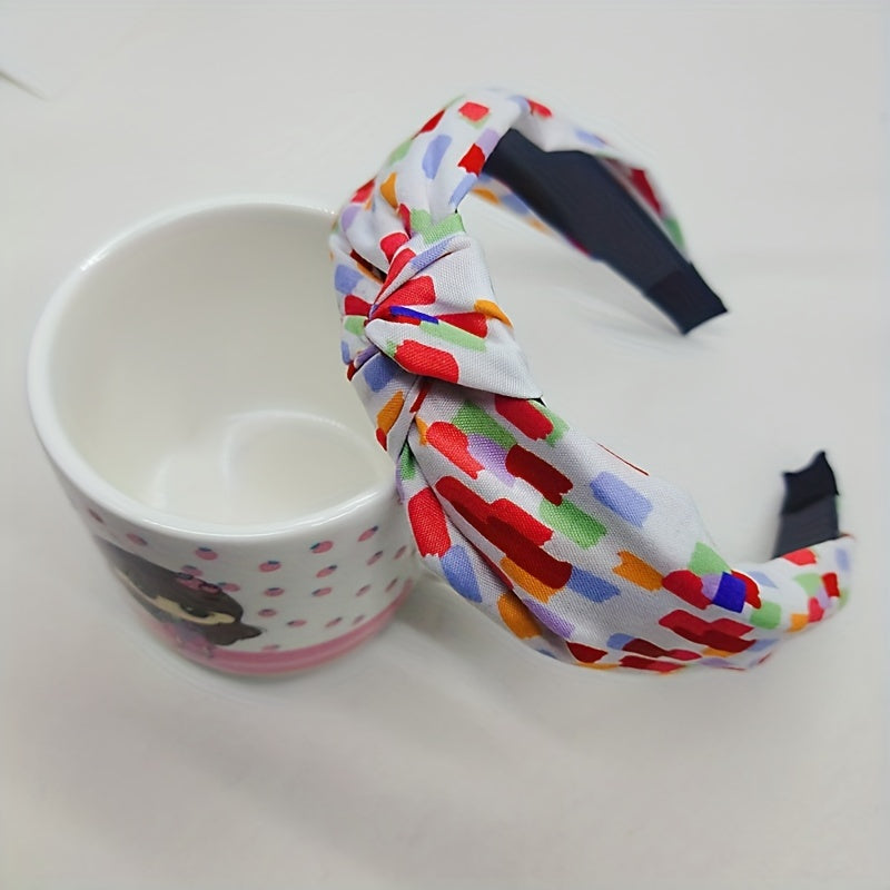 4pcs Cross Knotted Hair Hoop Hair Band Hair Accessories For Women Girls