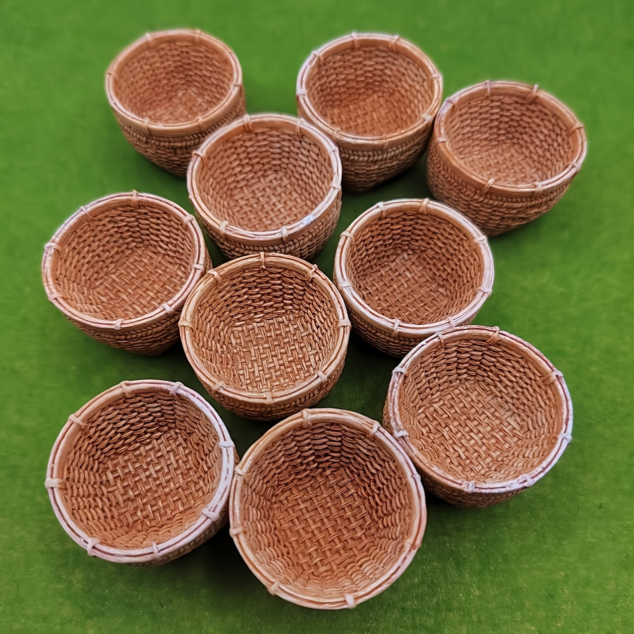 2pcs Landscape Simulation Baskets for Small Table Decorations