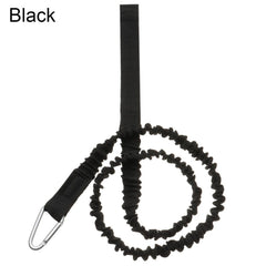 Elastic Kayak Canoe Paddle Leash with Carabiner