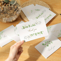 12pcs Mother And Baby Thank You Cards Children's Holiday Gift Cards
