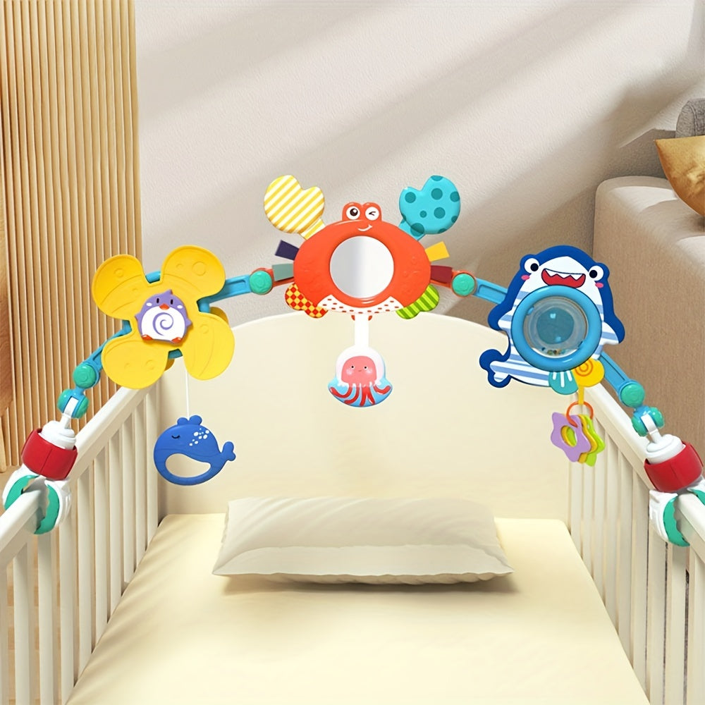 Baby Toy Bed Bell Hanging 0-1 Years Old Car Safety Seat Comfort Stroller Pendant
