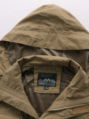 Men's Outdoor Waterproof Windbreaker Jacket