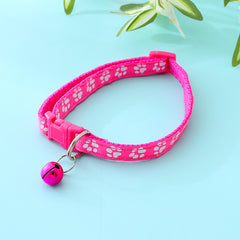 Adjustable Cat Collar with Bell Small to Medium Pets