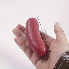 2pcs Realistic Large Red Sausages for Home Decor and Window Displays