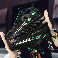 Men's Blade Running Shoes Breathable Lightweight Non Slip Sneakers
