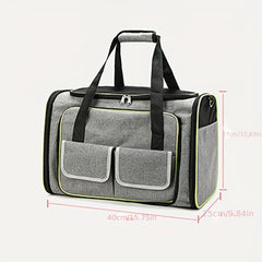 Expandable & Breathable Pet Carrier Backpack Portable & Foldable