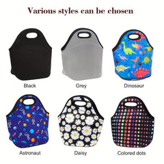 Insulated Lunch Bag for Men and Women Neoprene Waterproof Picnic Lunch Tote