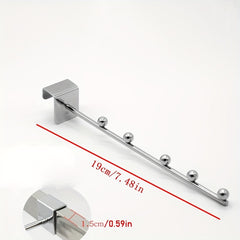 Metal Hook Student Bedside Hook Clothing Store Card Square Tube