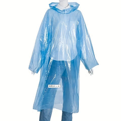 Stay Dry On Your Next Adventure Disposable Raincoat