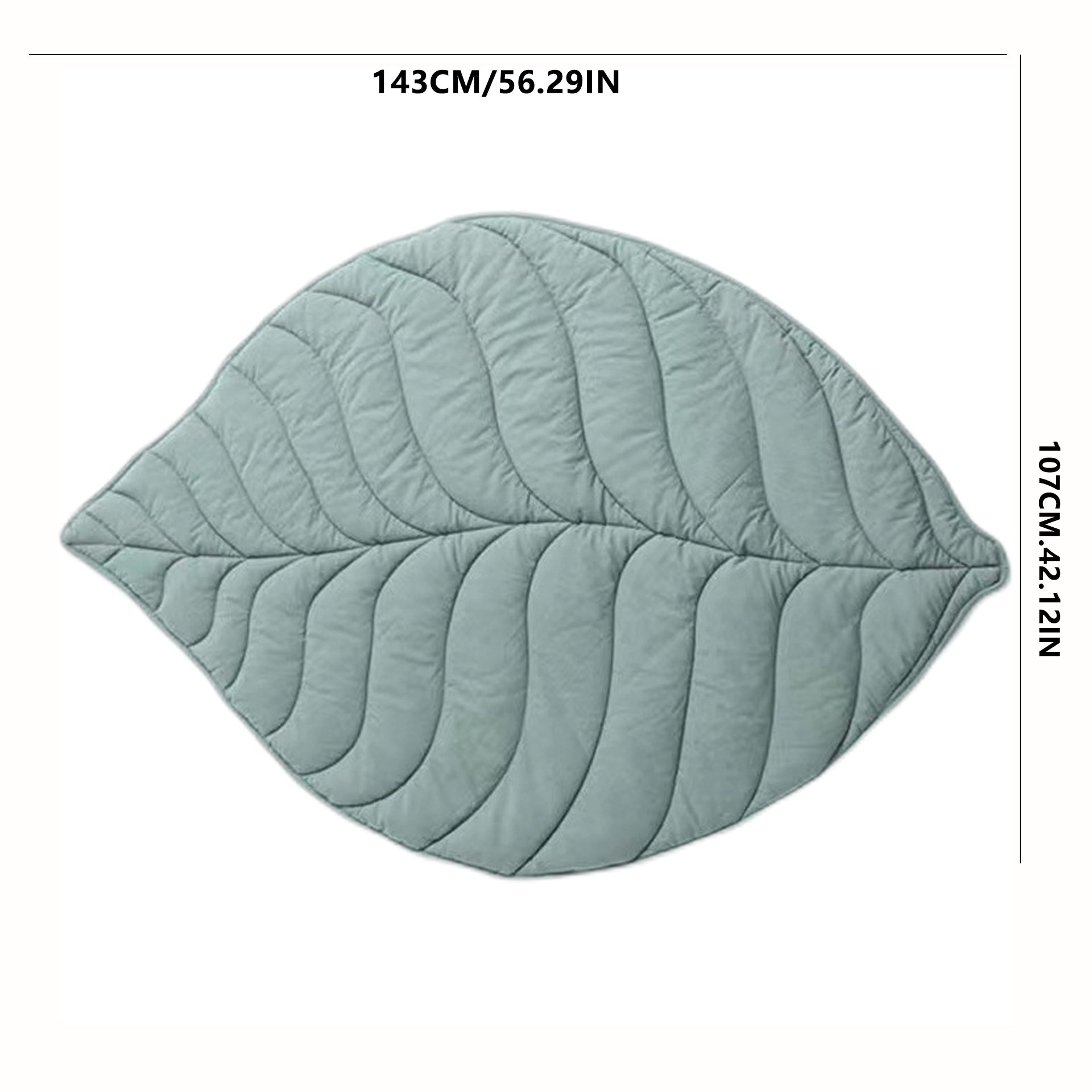 Nordic Leaf Cushion Indoor Decorative Baby Climb Mat