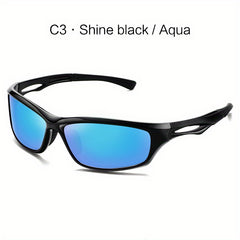 Men's Polarized Sports Sunglasses UV Protection Cycling Travel Outdoor