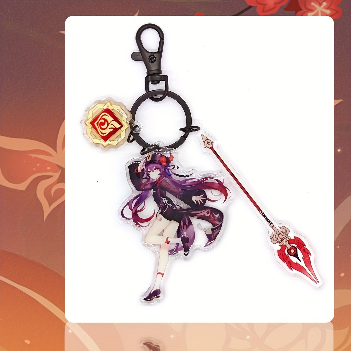 Acrylic Anime Star Keychain Decoration