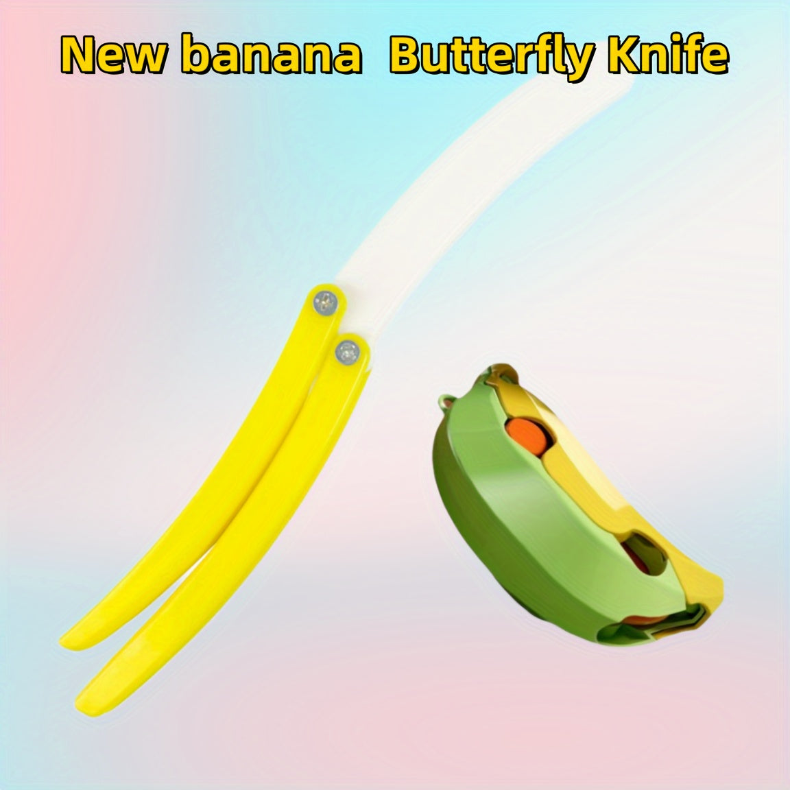 3D Banana Butterfly Gravity Carrot Stress Toy Cosplay Prop Birthday Gift