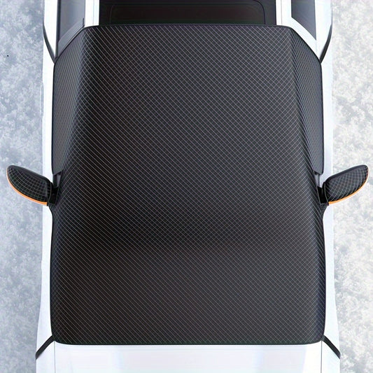 Winter Car Windshield Snow Cover - Magnetic Thick Oxford Cloth