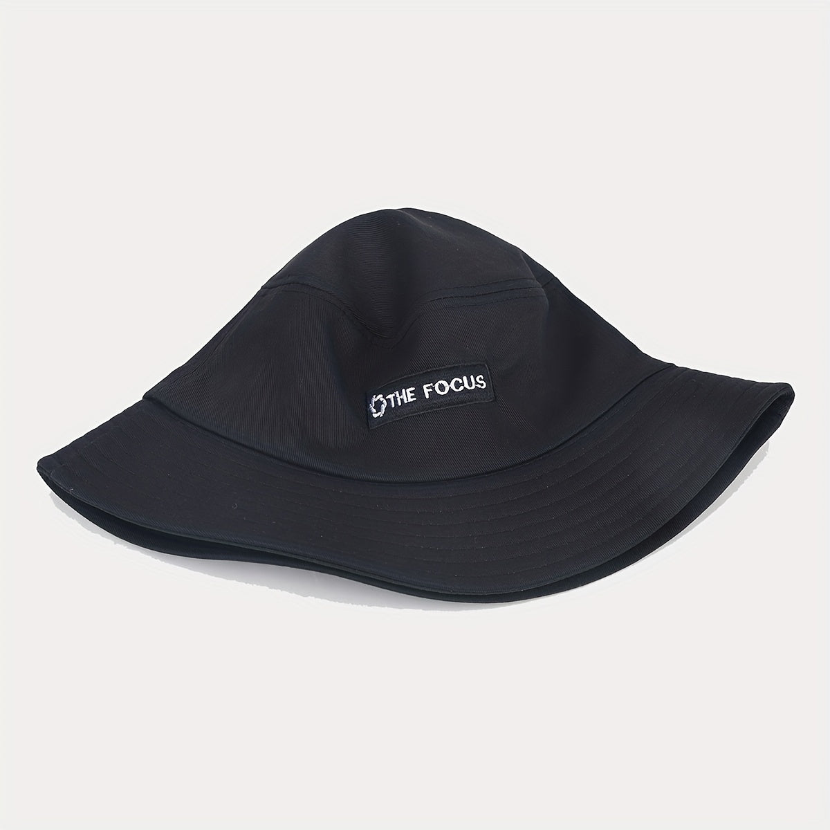 Letter Embroidery Bucket Hat Unisex Sun Protection Basin Hat