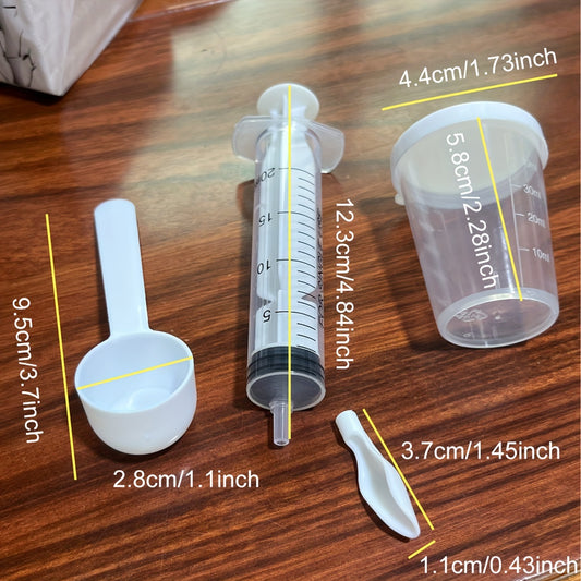 4pcs Bird Feeder Supplies For Parrots Needle Tube Feeder Parrot Feeding
