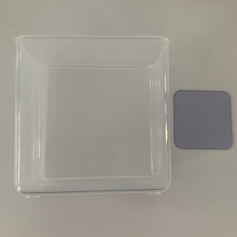 Adhesive Wall Storage Box Small Clear Organizer