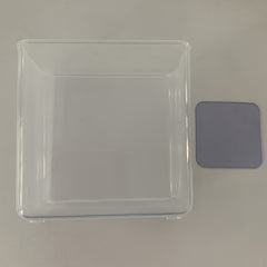 Adhesive Wall Storage Box Small Clear Organizer