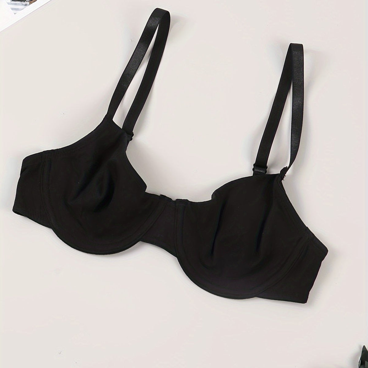 Comfy Solid Push Up Bra Women's Lingerie