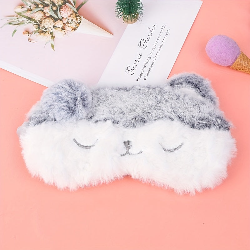Critter Sleep Mask Plush Animal Eye Mask Gift