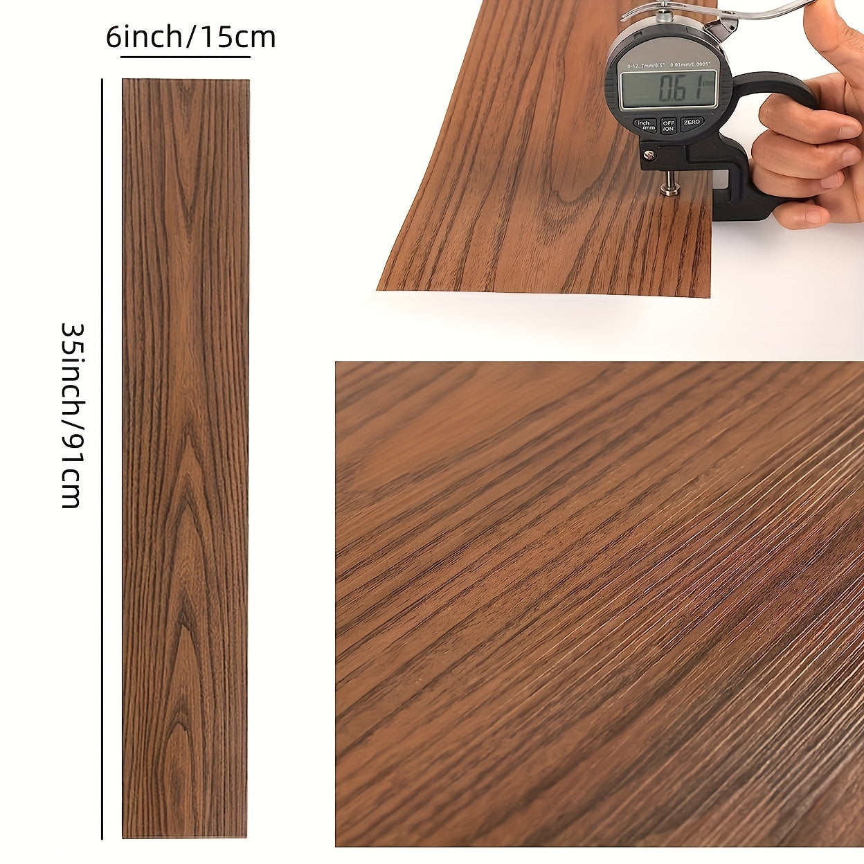 Peel And Stick Wood Floor Tile Coverings Vinyl Flooring