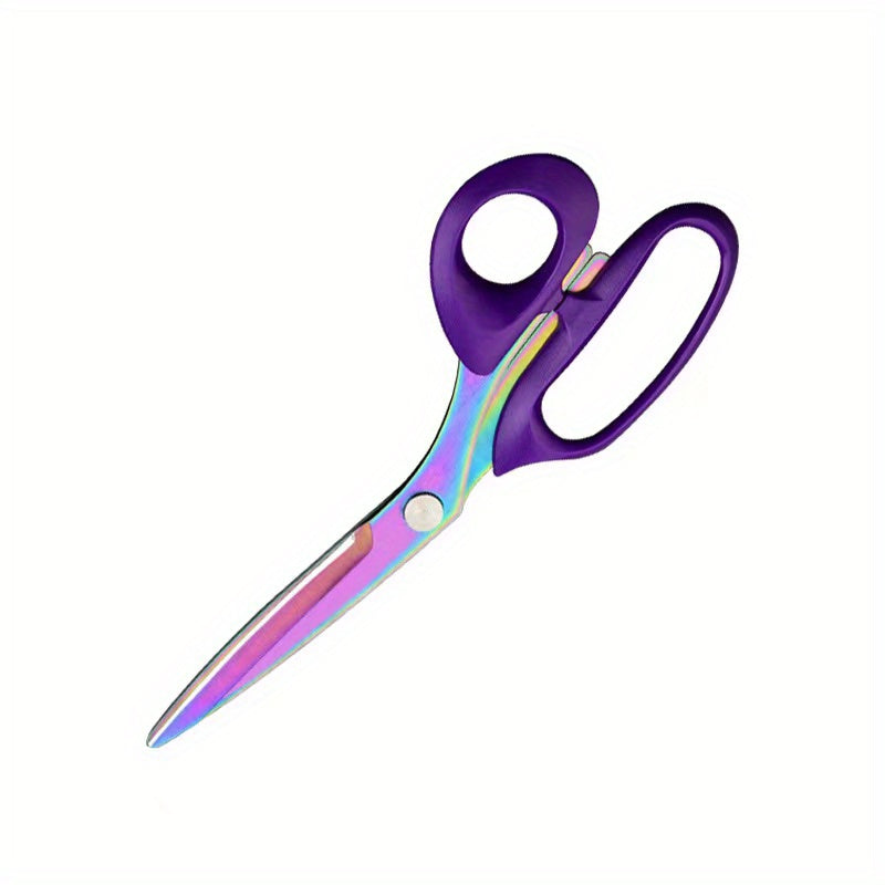 Heavy Duty Titanium Coating Sewing Scissors Stainless Steel For Fabric Leather