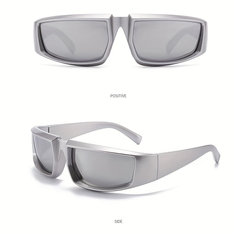 Cycling Sports Sunscreen Sunglasses Steampunk Bungee Hip Hop Concave Sunglasses