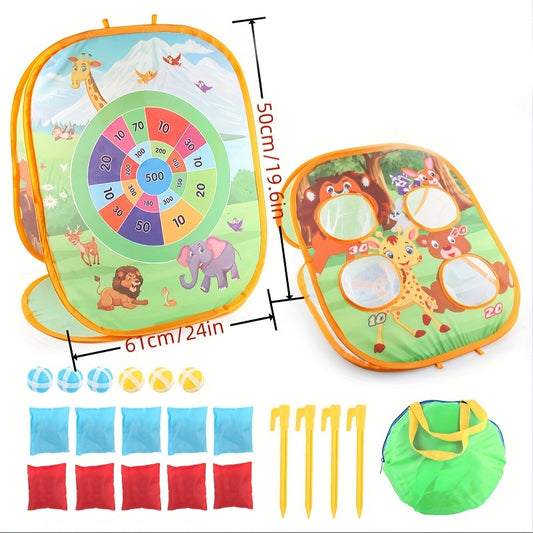 Animal Bean Bag Throwing Game Toy for Family Party