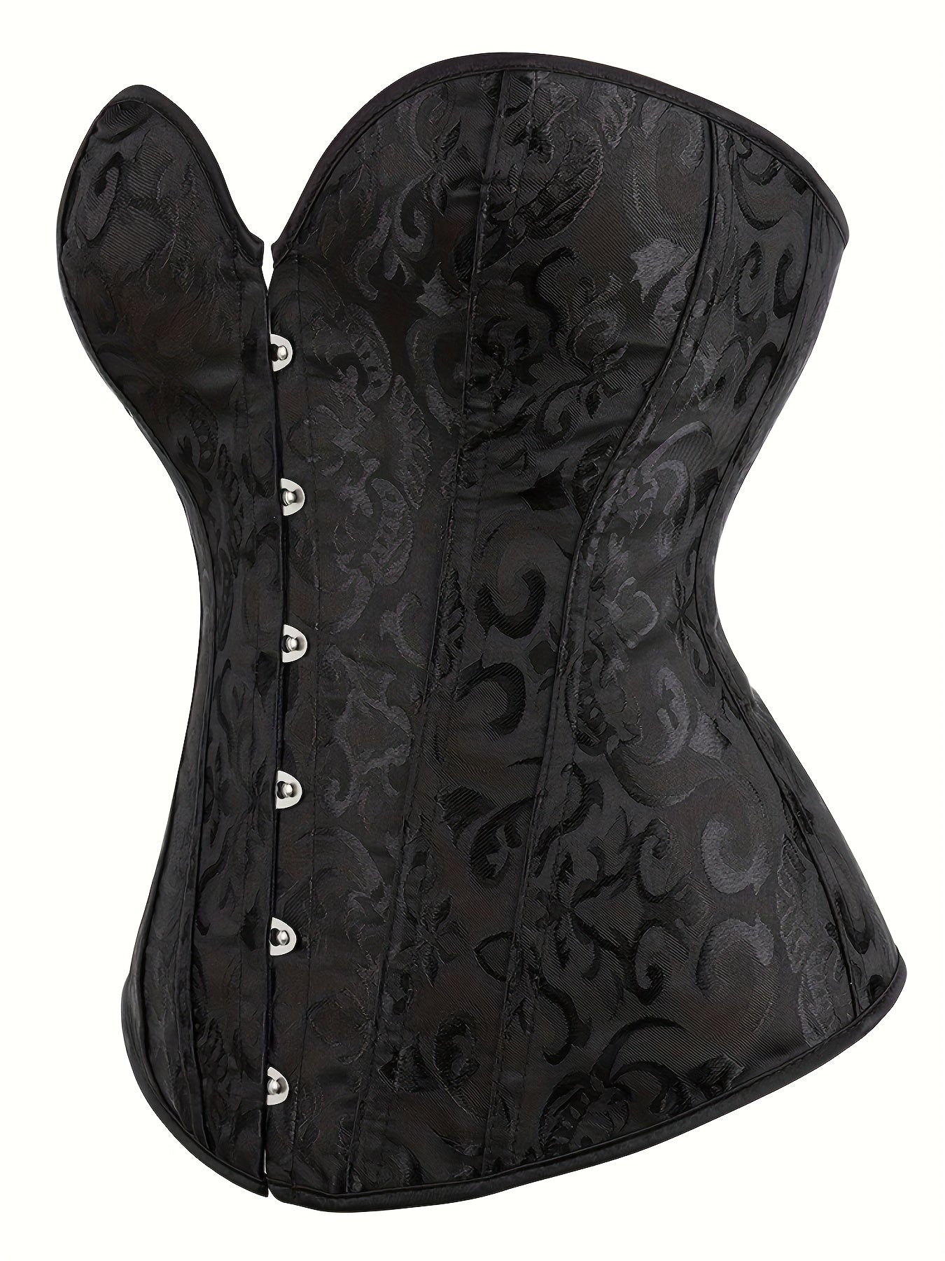 Strapless Corset Bustier Tummy Control Body Shaper Lace Up Slimmer