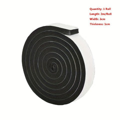 Home Sponge Soundproof Insulation Tape Weather Stripping Door Seal Strip
